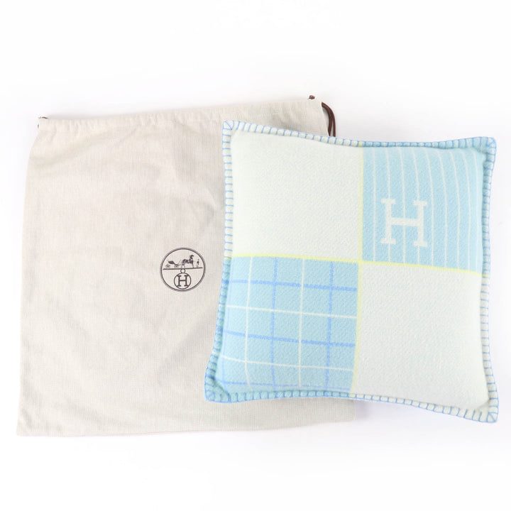 Excellent HERMES cushion Avalon Cabriolet Current product wool Women