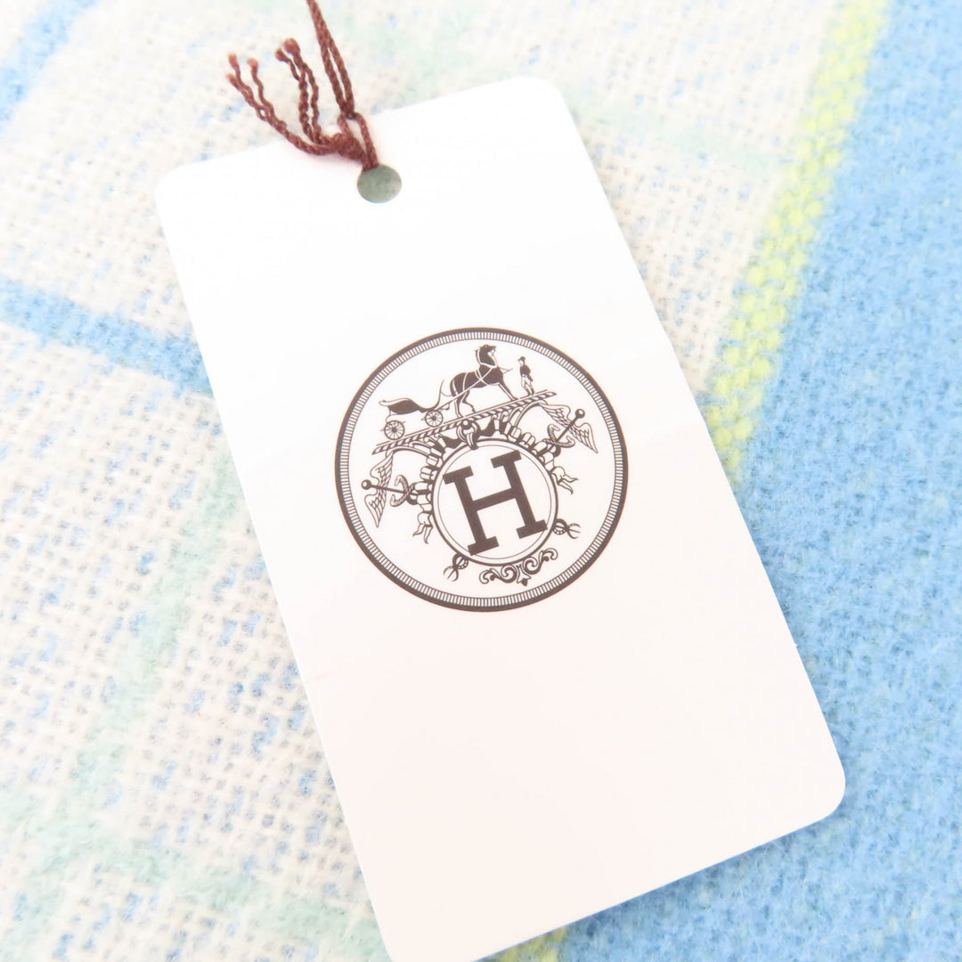 Excellent HERMES cushion Avalon Cabriolet Current product wool Women