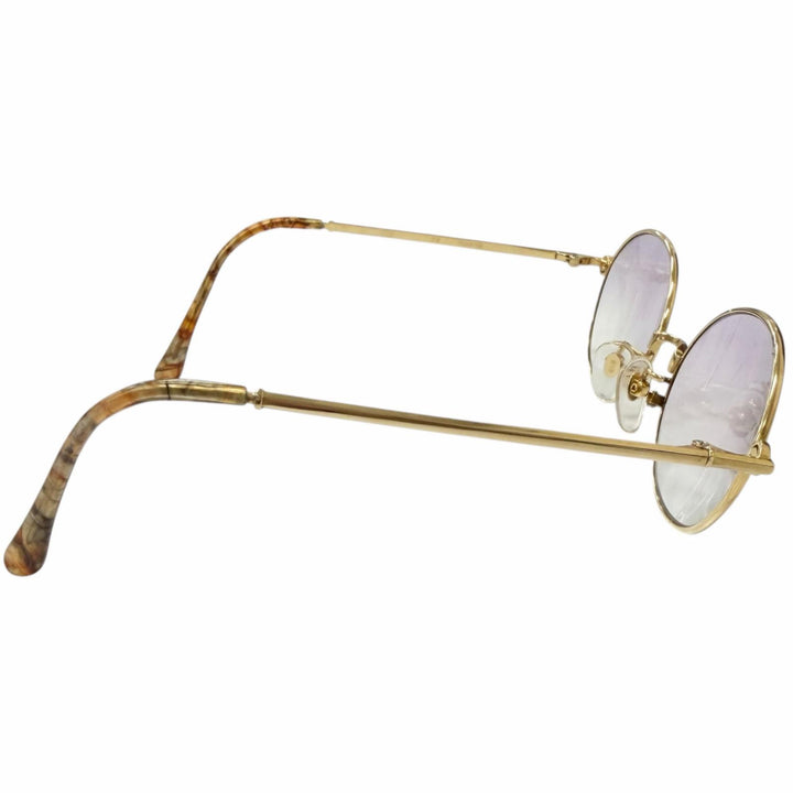 Good mila schon sunglasses oval frame gold 18K mens