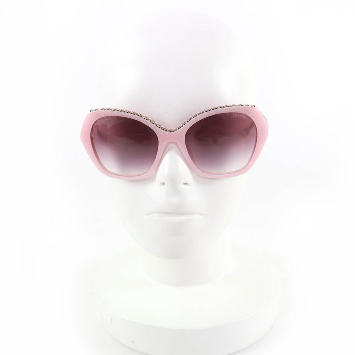 Excellent CHANEL Butterfly Shape Sunglasses Current product pink 5547-Q