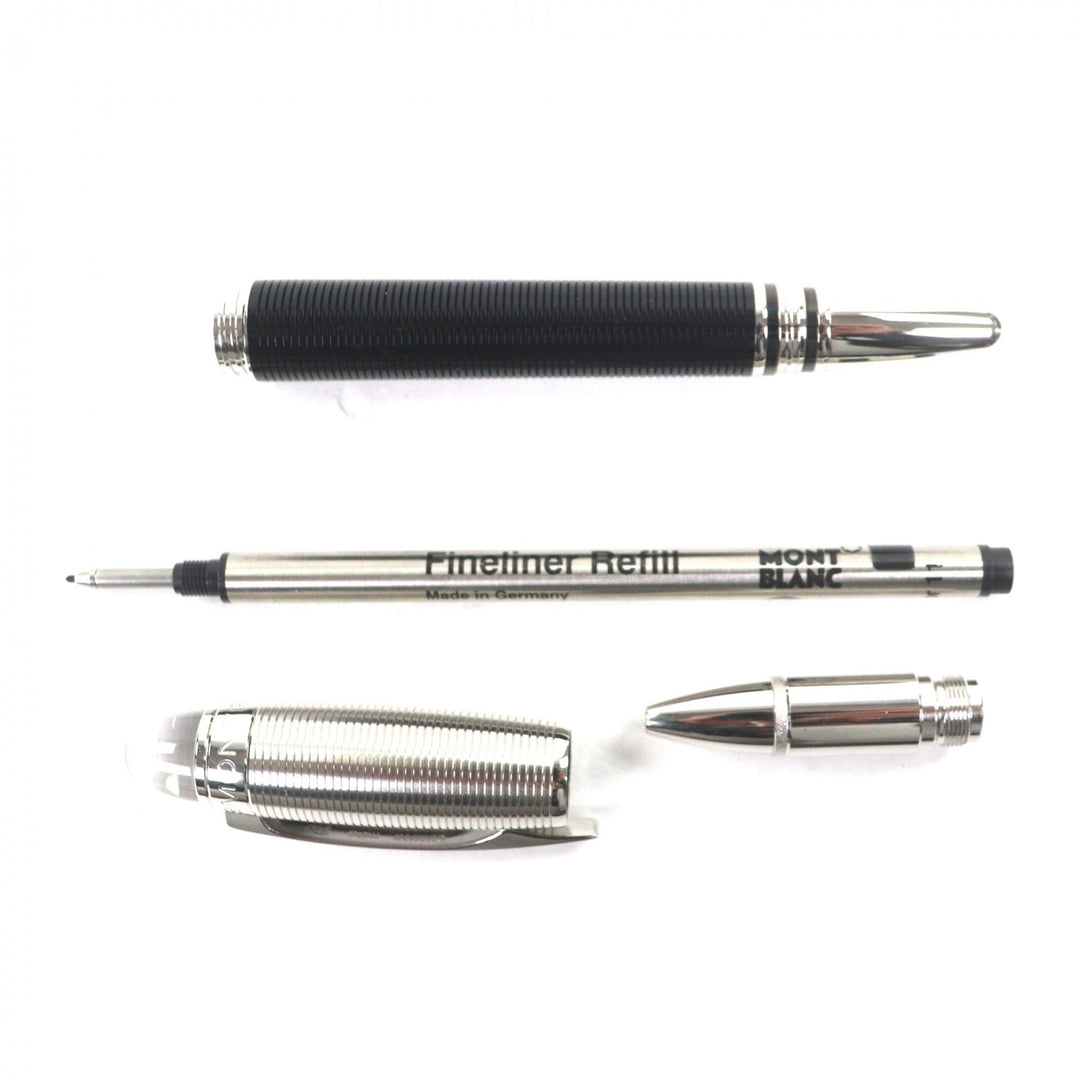 Excellent MONTBLANC Ballpoint pen Starwalker Fineliner Due black mens
