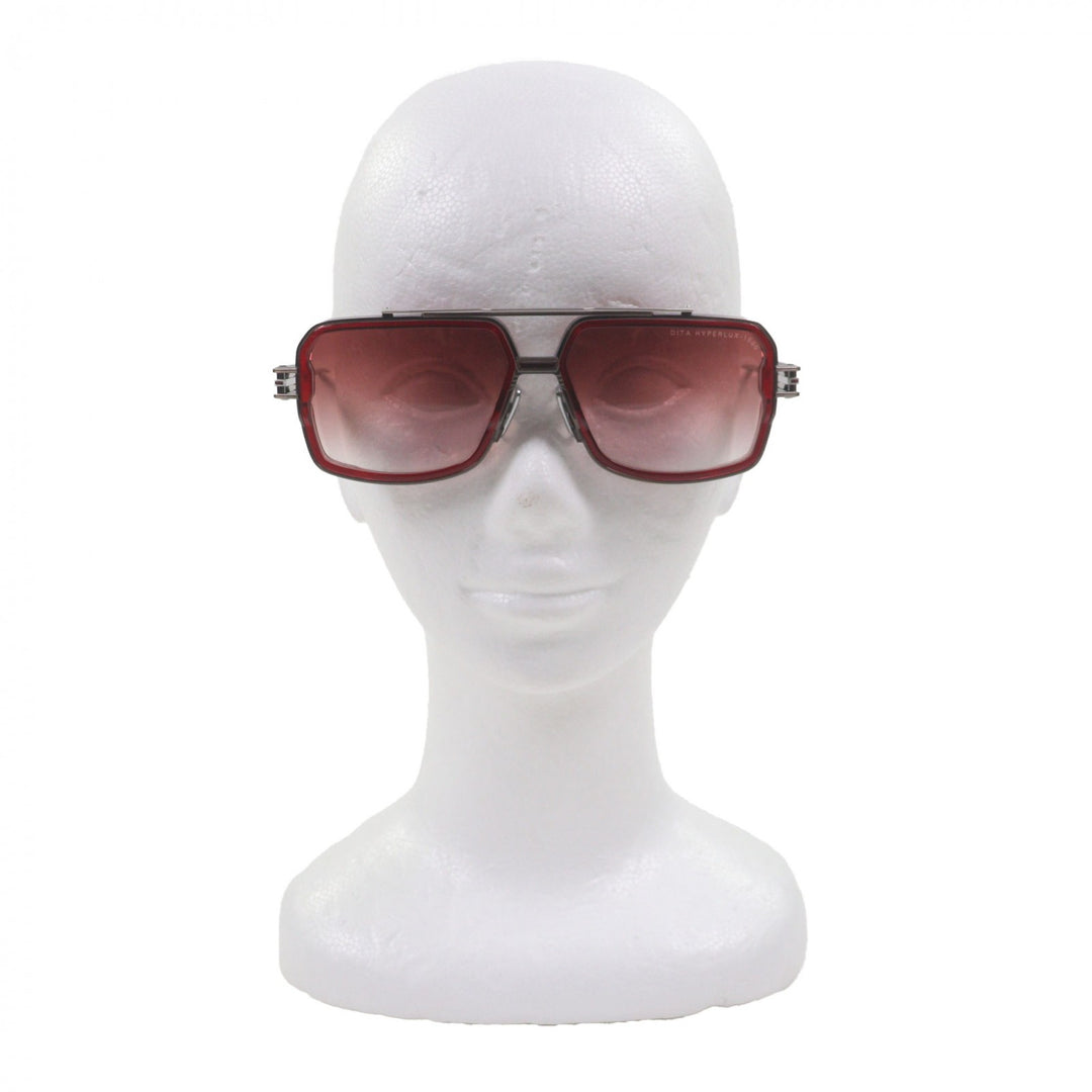 Pristine DITA sunglasses HYPERLUX-1000 Clear red titanium mens DTS470