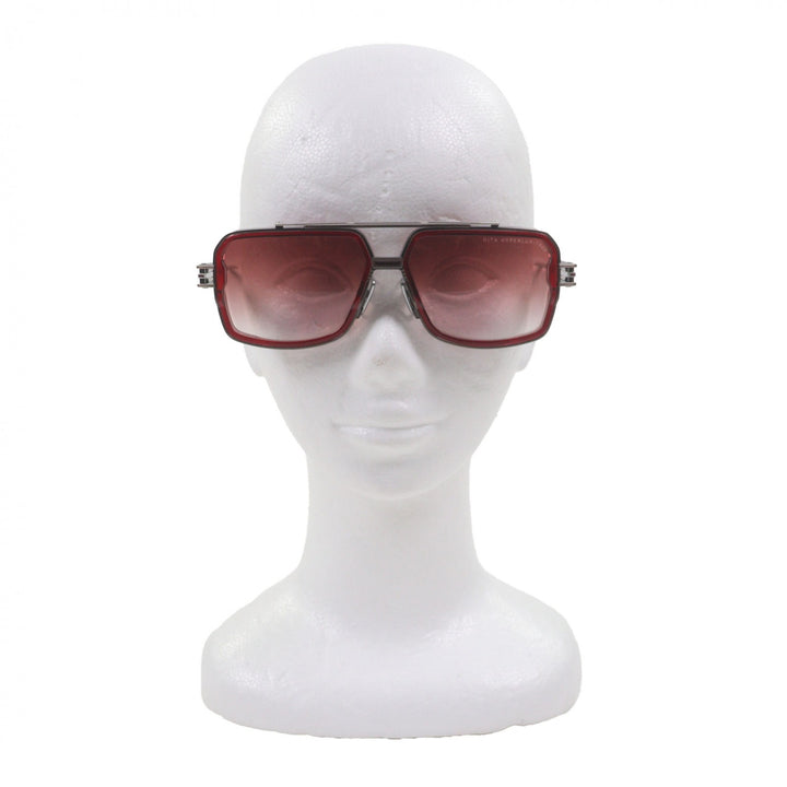 Pristine DITA sunglasses HYPERLUX-1000 Clear red titanium mens DTS470