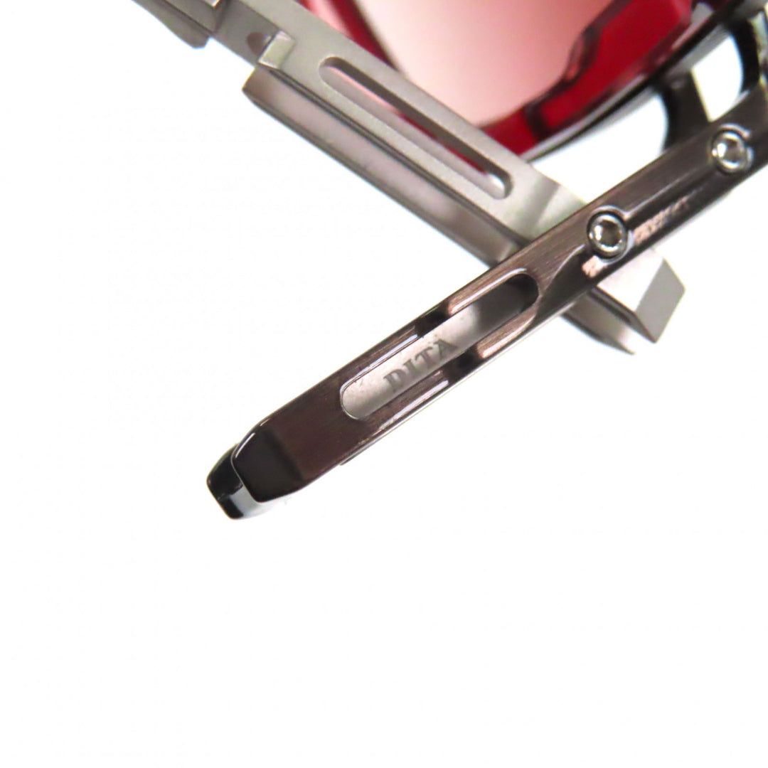 Pristine DITA sunglasses HYPERLUX-1000 Clear red titanium mens DTS470