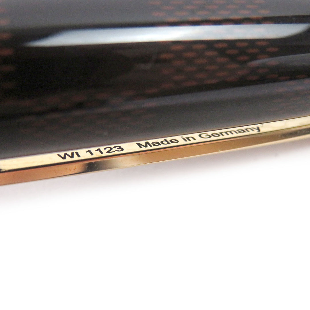 Excellent LOUIS VUITTON Ballpoint pen Grand Tour Damier Cap Style Brown