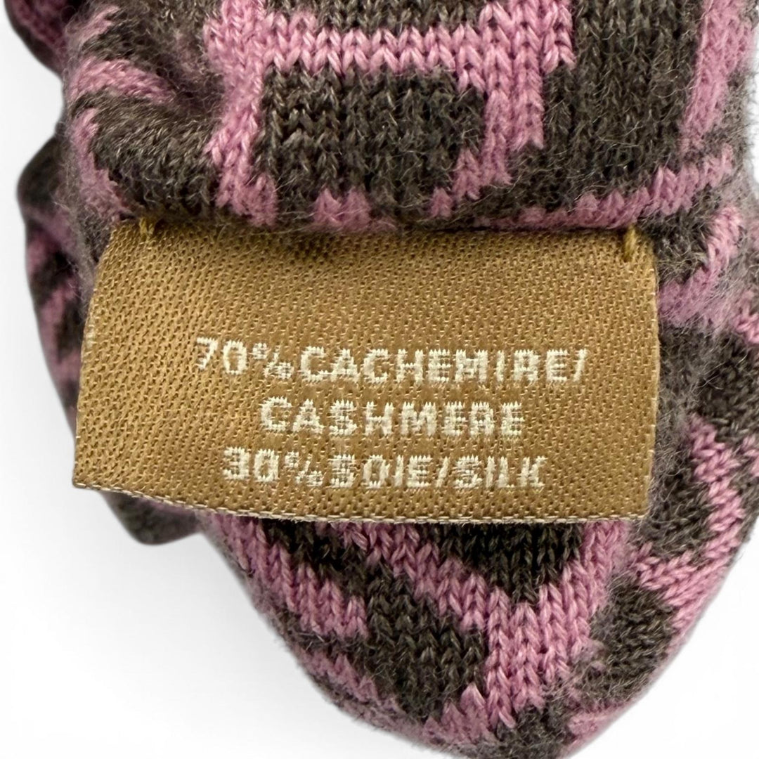 Excellent HERMES Shush claudia chou chou pink cashmere Women