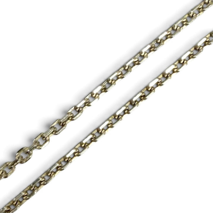 Excellent HERMES Necklace Serie Pendant Silver AU750 Women