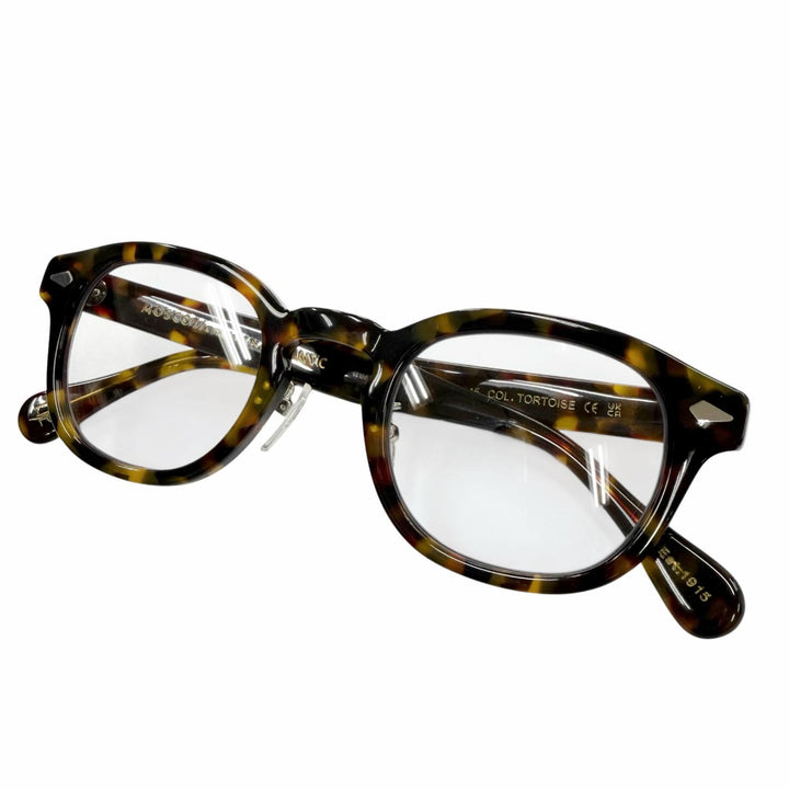 Excellent MOSCOT Glasses LEMTOSH Clear brown mens