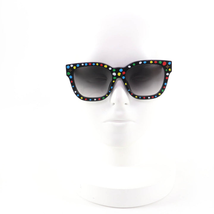 Excellent LOUIS VUITTON×Yayoi Kusama sunglasses My Monogram Square Z1903E