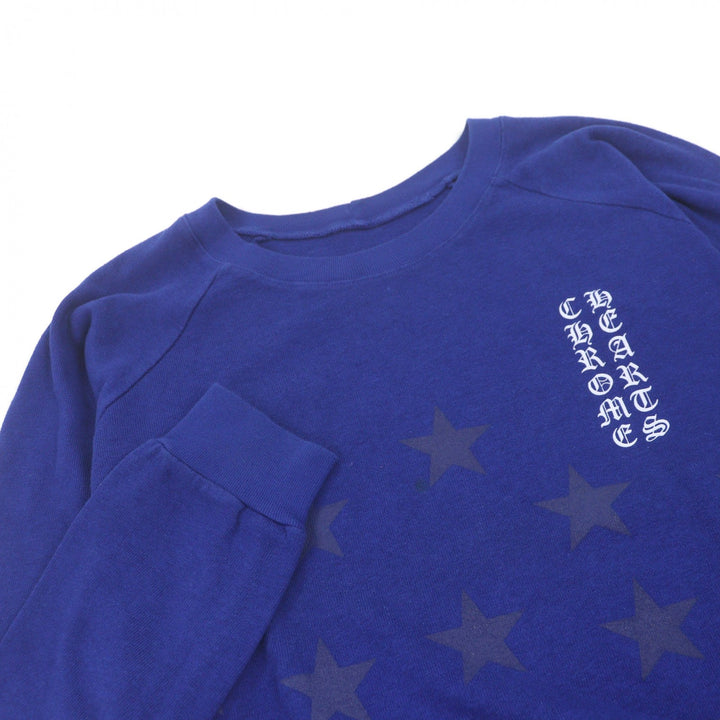 Very Good CHROME HEARTS Long-sleeved T-shirt Star Scroll Label