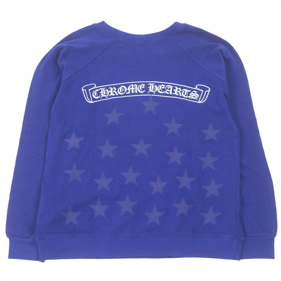 Very Good CHROME HEARTS Long-sleeved T-shirt Star Scroll Label