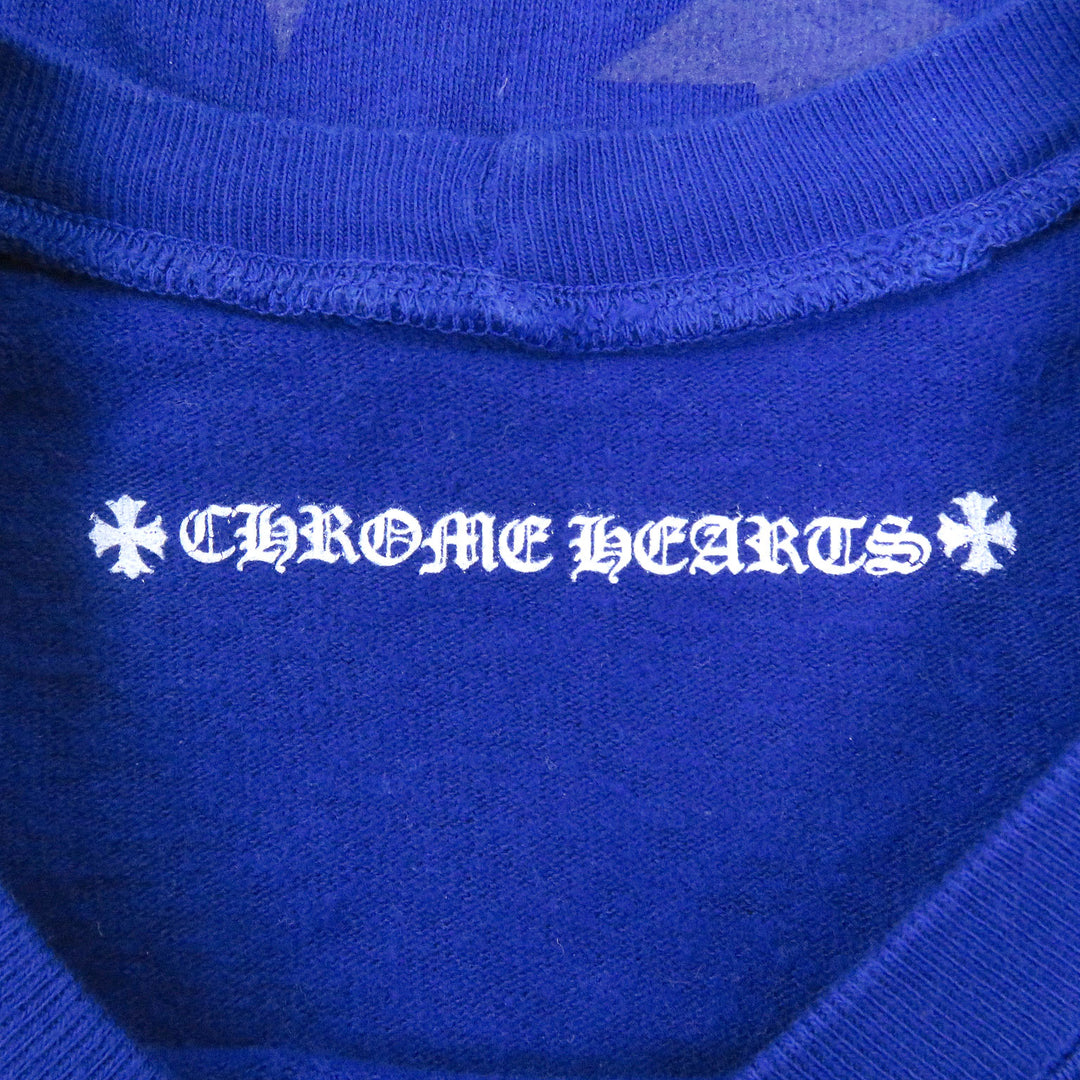 Very Good CHROME HEARTS Long-sleeved T-shirt Star Scroll Label