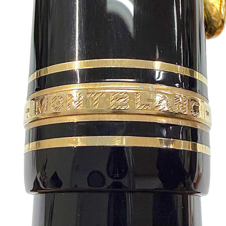 Great MONTBLANC fountain pen Meisterstück 149 white star black 14K mens