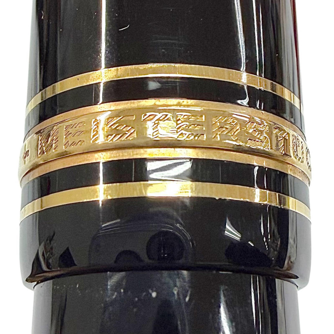 Great MONTBLANC fountain pen Meisterstück 149 white star black 14K mens