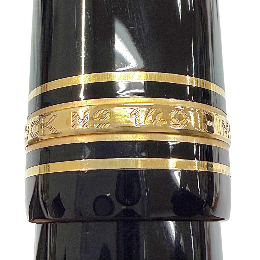 Great MONTBLANC fountain pen Meisterstück 149 white star black 14K mens