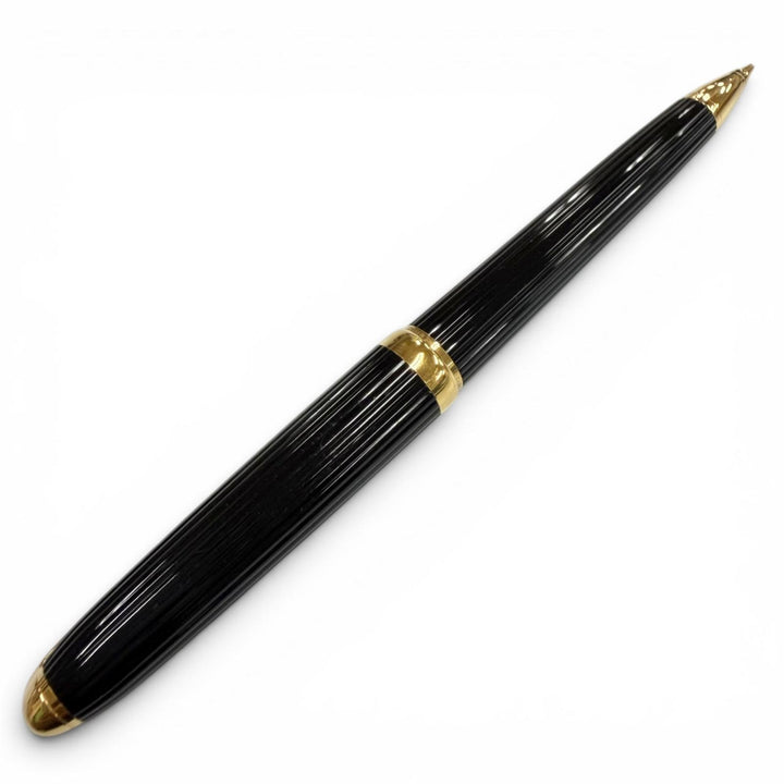 Very Good Cartier mechanical pencil Louis Cartier Stripe Twist Style black mens