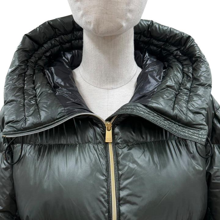 Great TATRAS Down jacket LARALI Lalali Hooded double zip-up green 4 LTLA23A4236