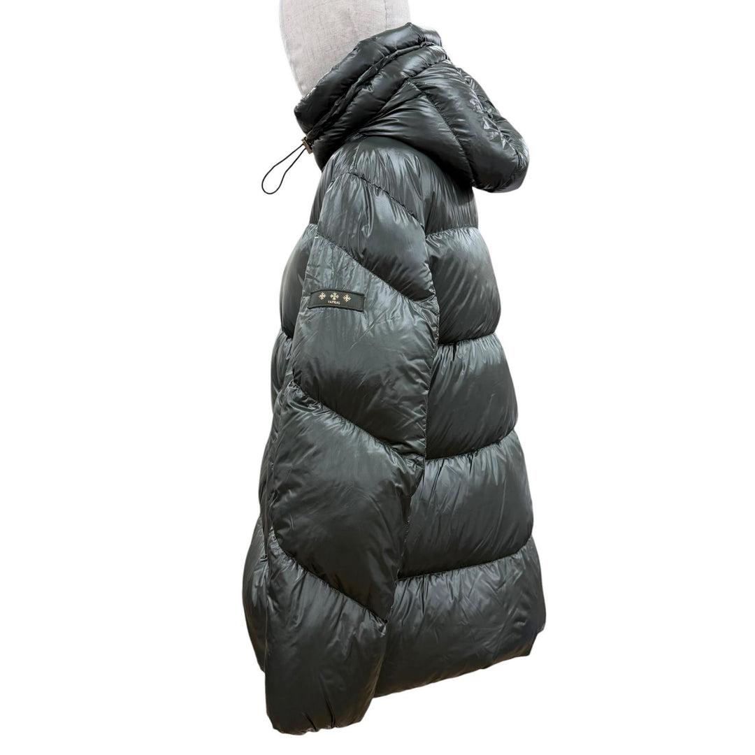 Great TATRAS Down jacket LARALI Lalali Hooded double zip-up green 4 LTLA23A4236