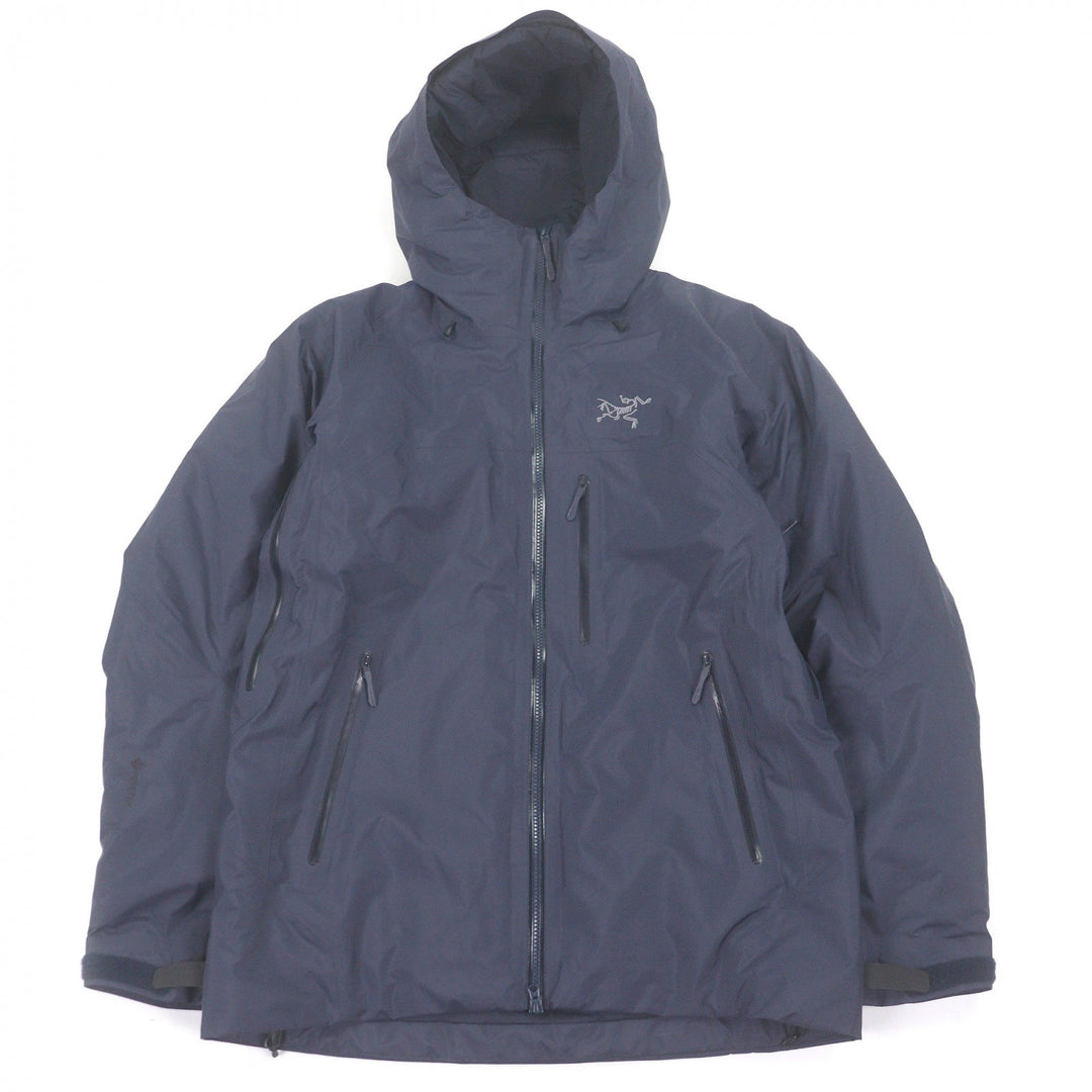 Great ARCTERYX Beta Insulated Jacket Logo embroidered padded jacket Navy