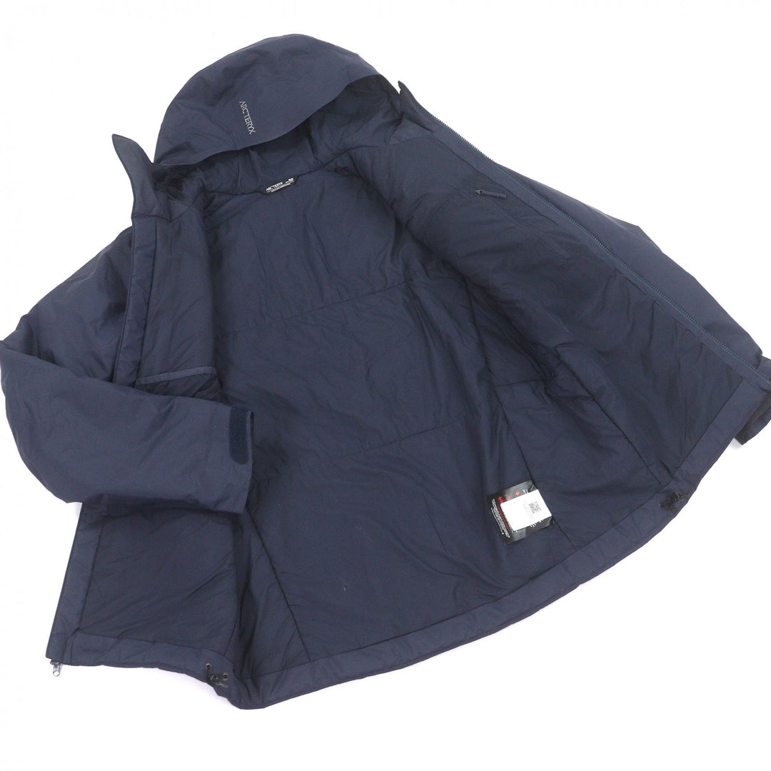Great ARCTERYX Beta Insulated Jacket Logo embroidered padded jacket Navy
