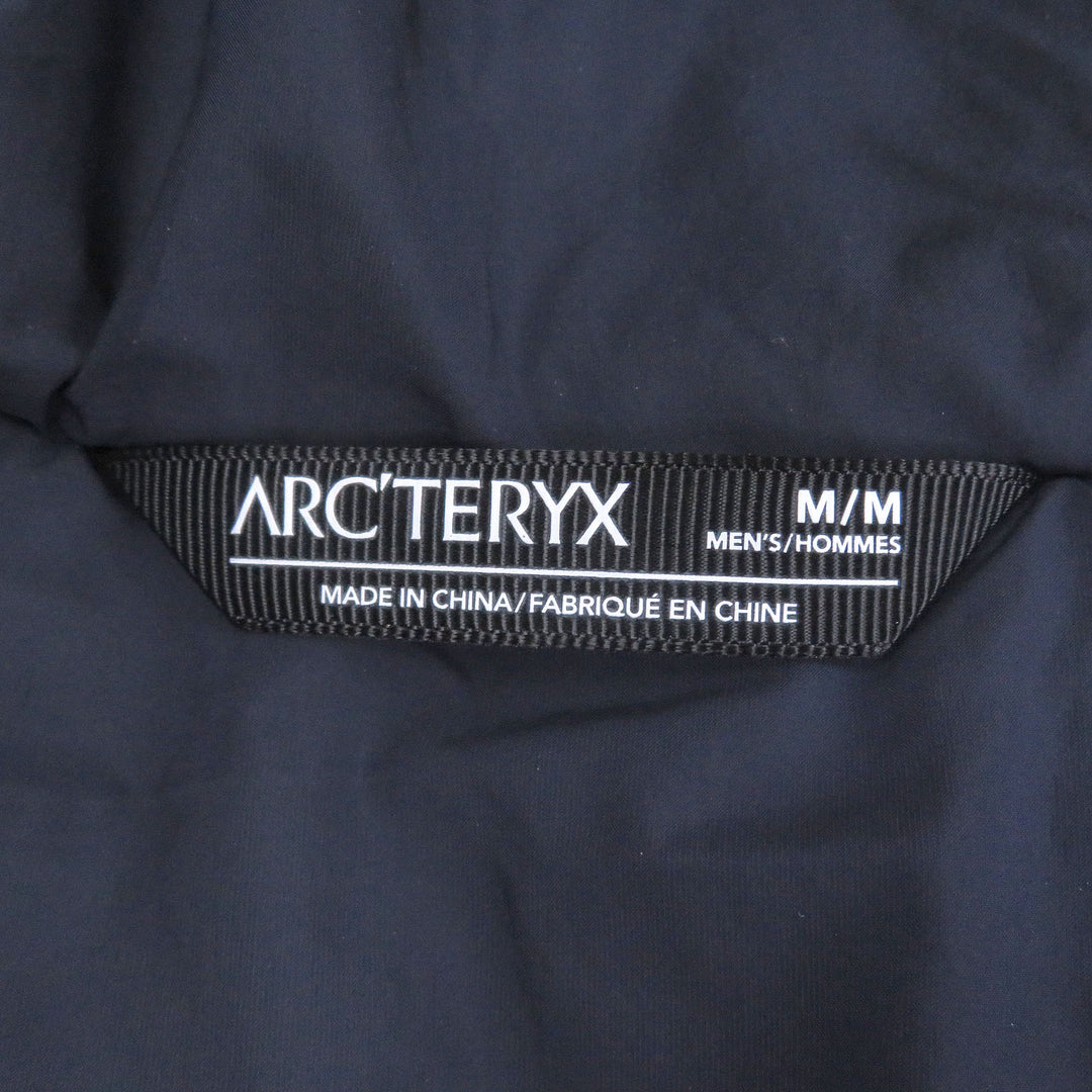 Great ARCTERYX Beta Insulated Jacket Logo embroidered padded jacket Navy