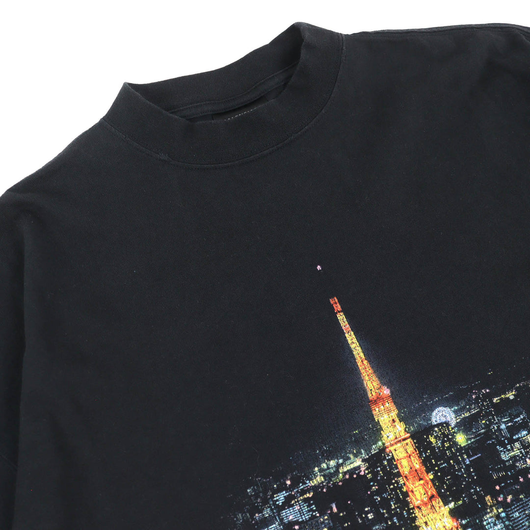 Great BALENCIAGA Short sleeve T-shirt Ginza Store Opening Commemorative 1 739037