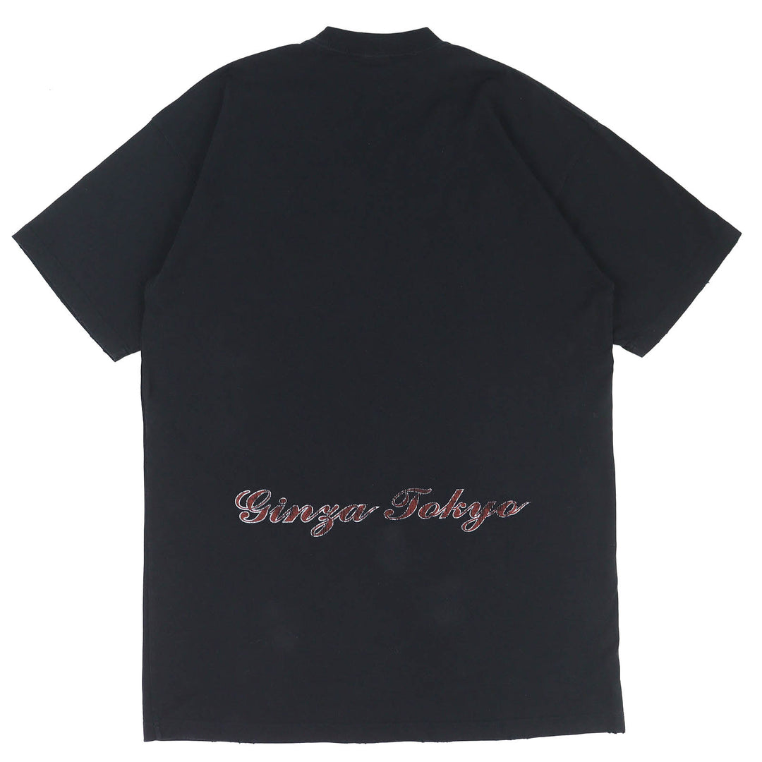 Great BALENCIAGA Short sleeve T-shirt Ginza Store Opening Commemorative 1 739037