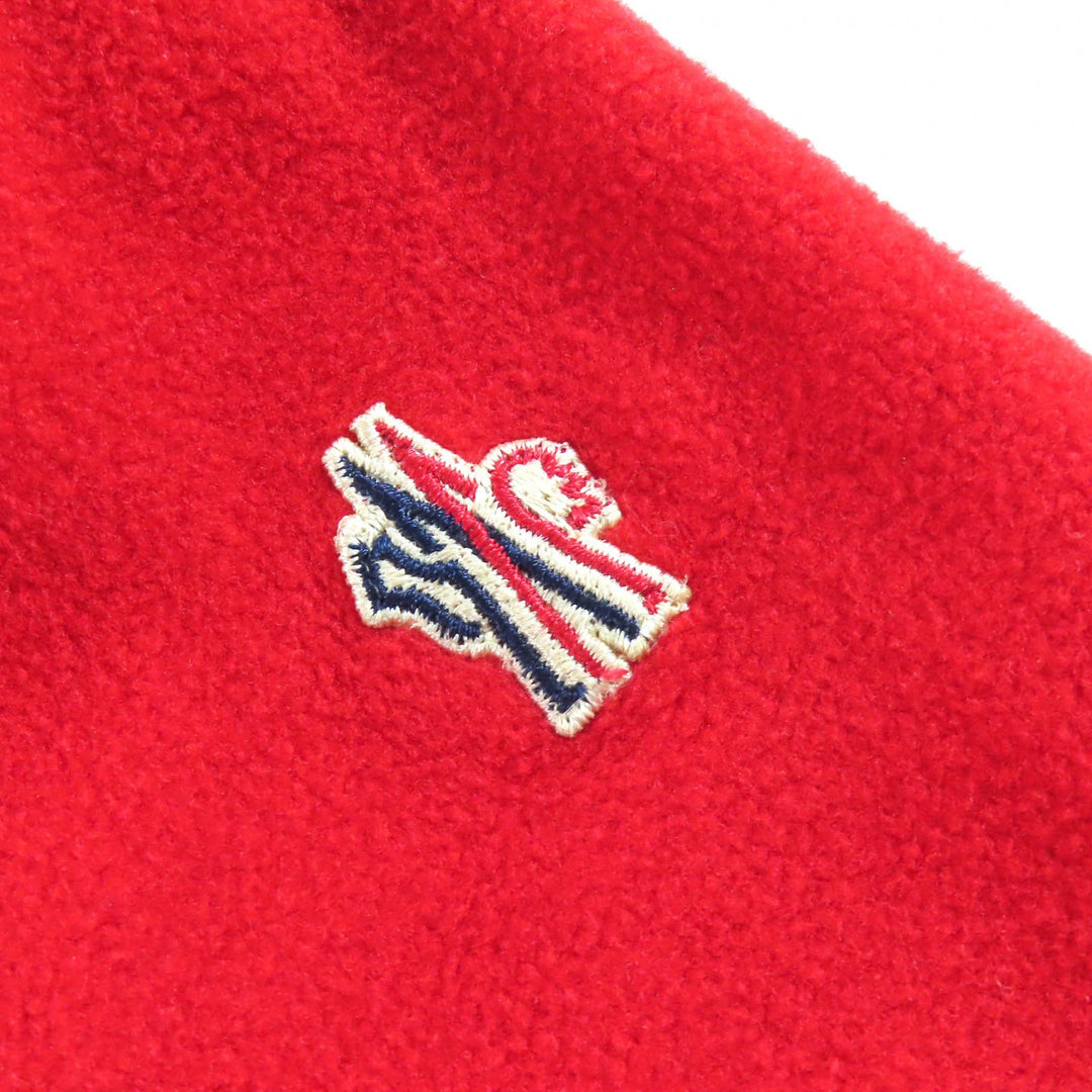 Excellent MONCLER GRENOBLE MAGLIA Logo patch fleece-paneled light down jacket S
