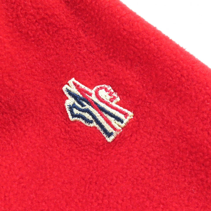Excellent MONCLER GRENOBLE MAGLIA Logo patch fleece-paneled light down jacket S