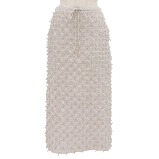 Excellent DRAWER skirt pink beige polyester Women 36 6524-236-1855