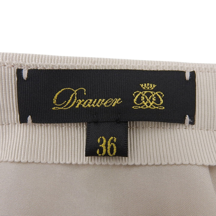 Excellent DRAWER skirt pink beige polyester Women 36 6524-236-1855