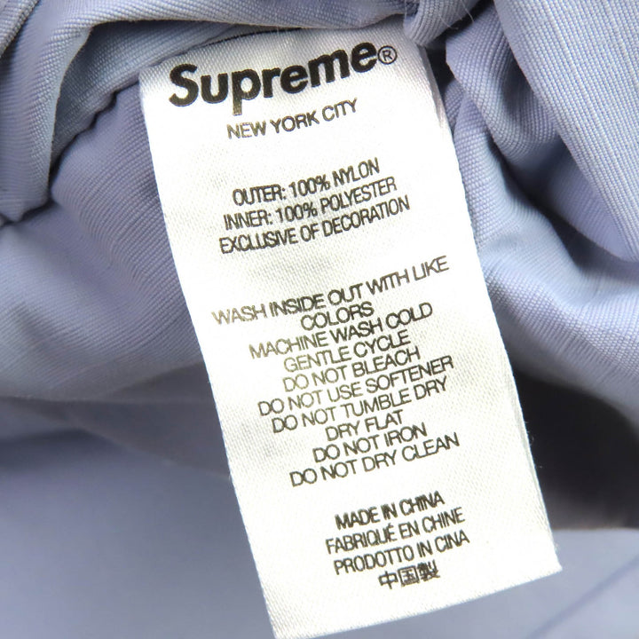 Excellent SUPREME Timberland Reversible Ripstop Pants Logo patch, boa S