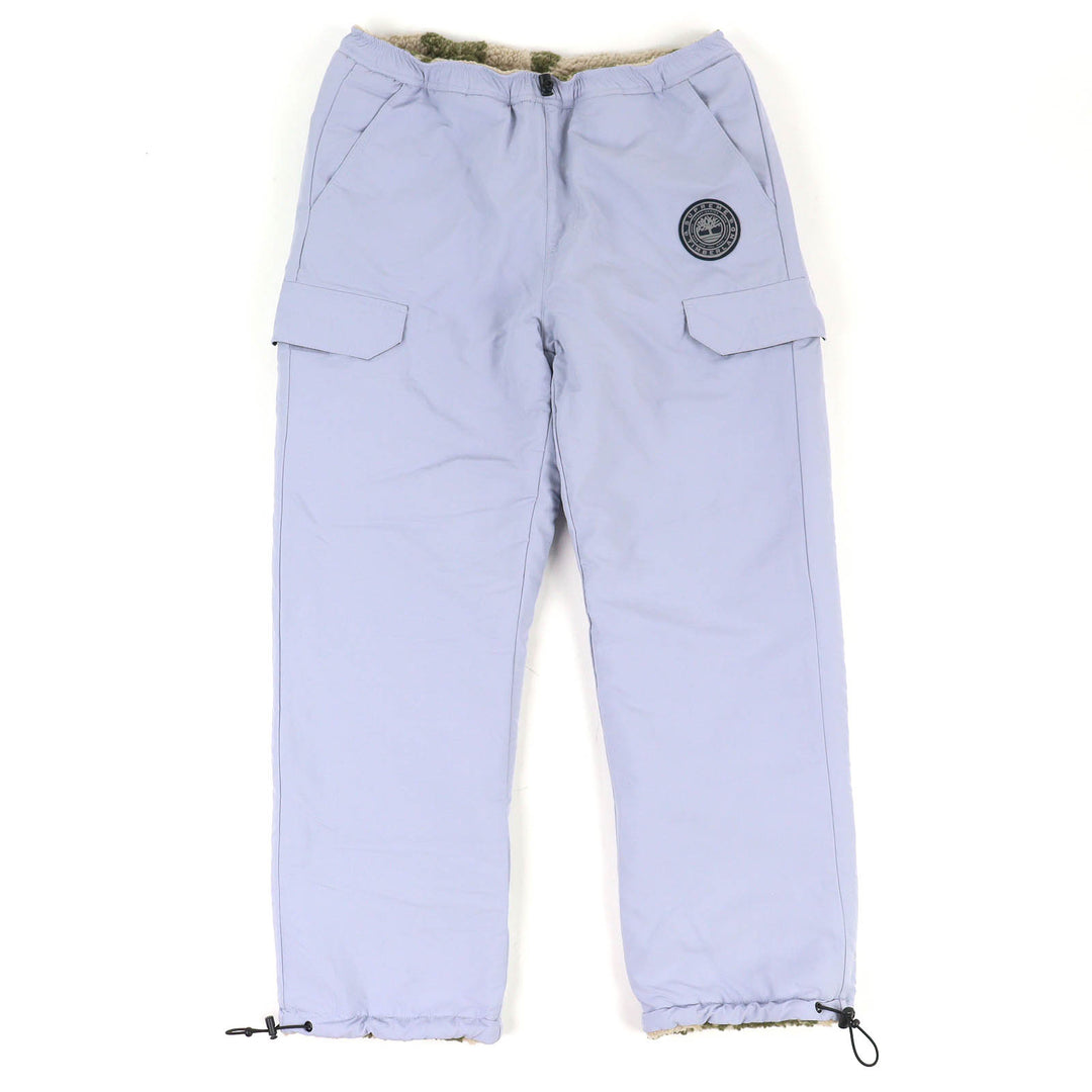 Excellent SUPREME Timberland Reversible Ripstop Pants Logo patch, boa S