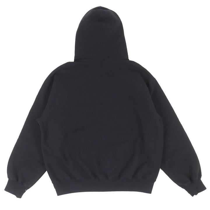 Discounted Great Supreme hoodie Collegiate Patchwork Leather Hooded Sweatshirt S FW23SW58