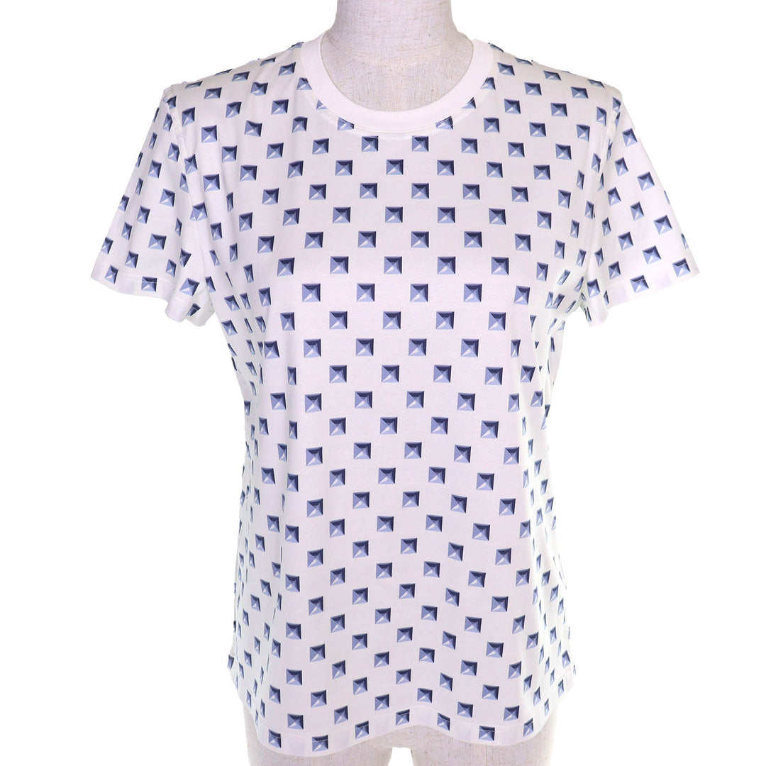 Excellent HERMES Short sleeve T-shirt Clou Medor Interlock Crew neck 38 5E4637DG