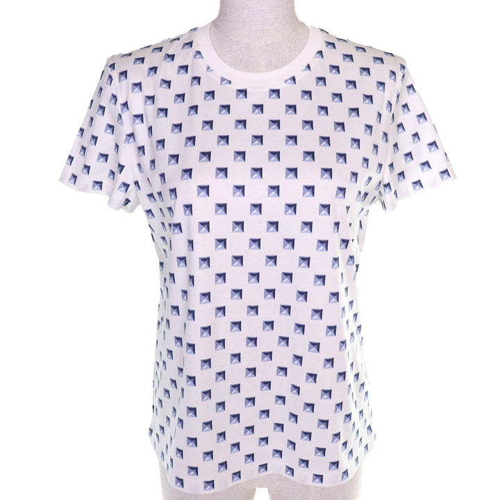 Excellent HERMES Short sleeve T-shirt Clou Medor Interlock Crew neck 38 5E4637DG