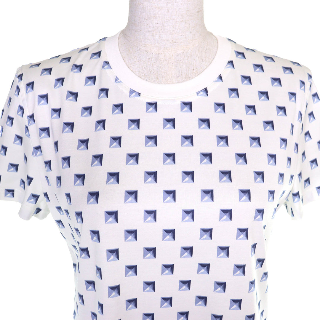 Excellent HERMES Short sleeve T-shirt Clou Medor Interlock Crew neck 38 5E4637DG