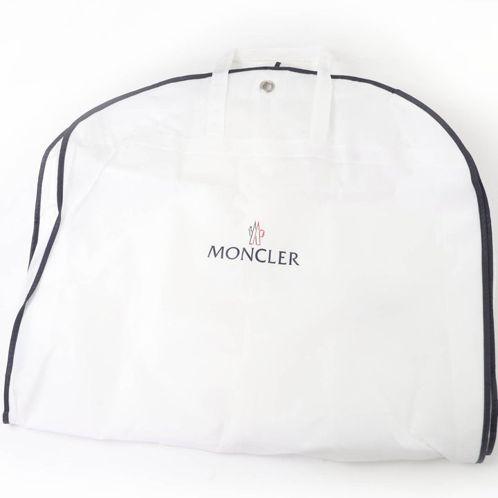 Great MONCLER down coat HERMINE Logo patch and hood black Nylon Women 2