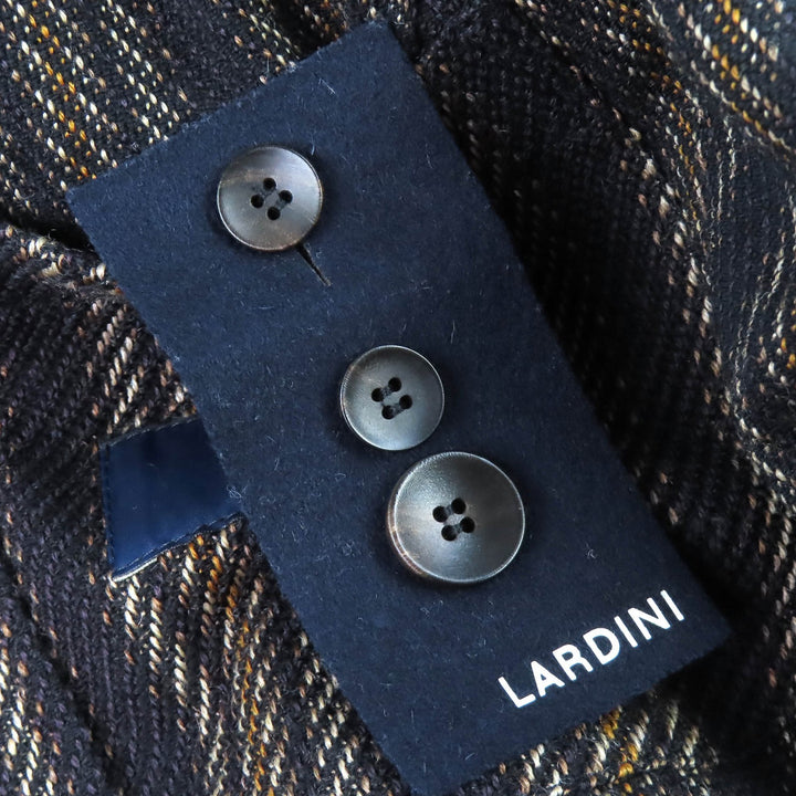 Excellent LARDINI tailored jacket Striped single-breasted jacket 46 JU903AQ43