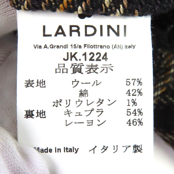 Excellent LARDINI tailored jacket Striped single-breasted jacket 46 JU903AQ43