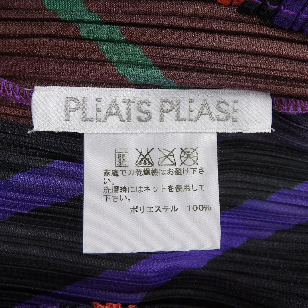 Excellent PLEATS PLEASE T-shirt Multi polyester Women 3 PP33-JK715
