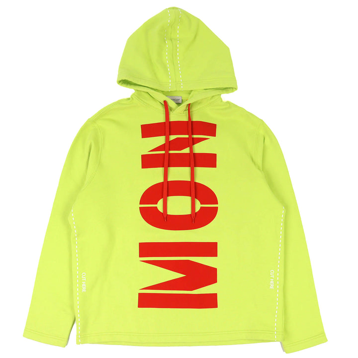 Excellent MONCLER GENIUS 5 Craig Green Hoodie Logo Long-Sleeve Sweatshirt M