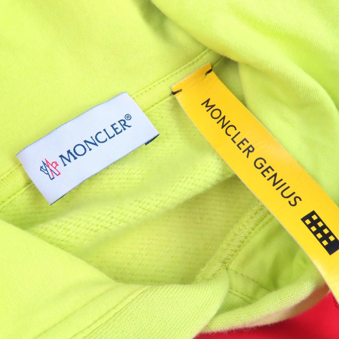 Excellent MONCLER GENIUS 5 Craig Green Hoodie Logo Long-Sleeve Sweatshirt M