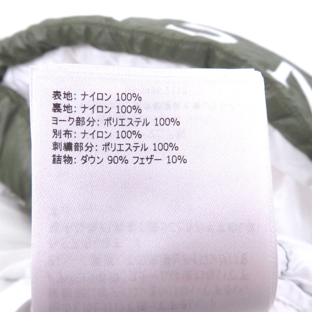 Great MONCLER Down vest GENICHI GILET BORN TO PROTECT Logo Patch