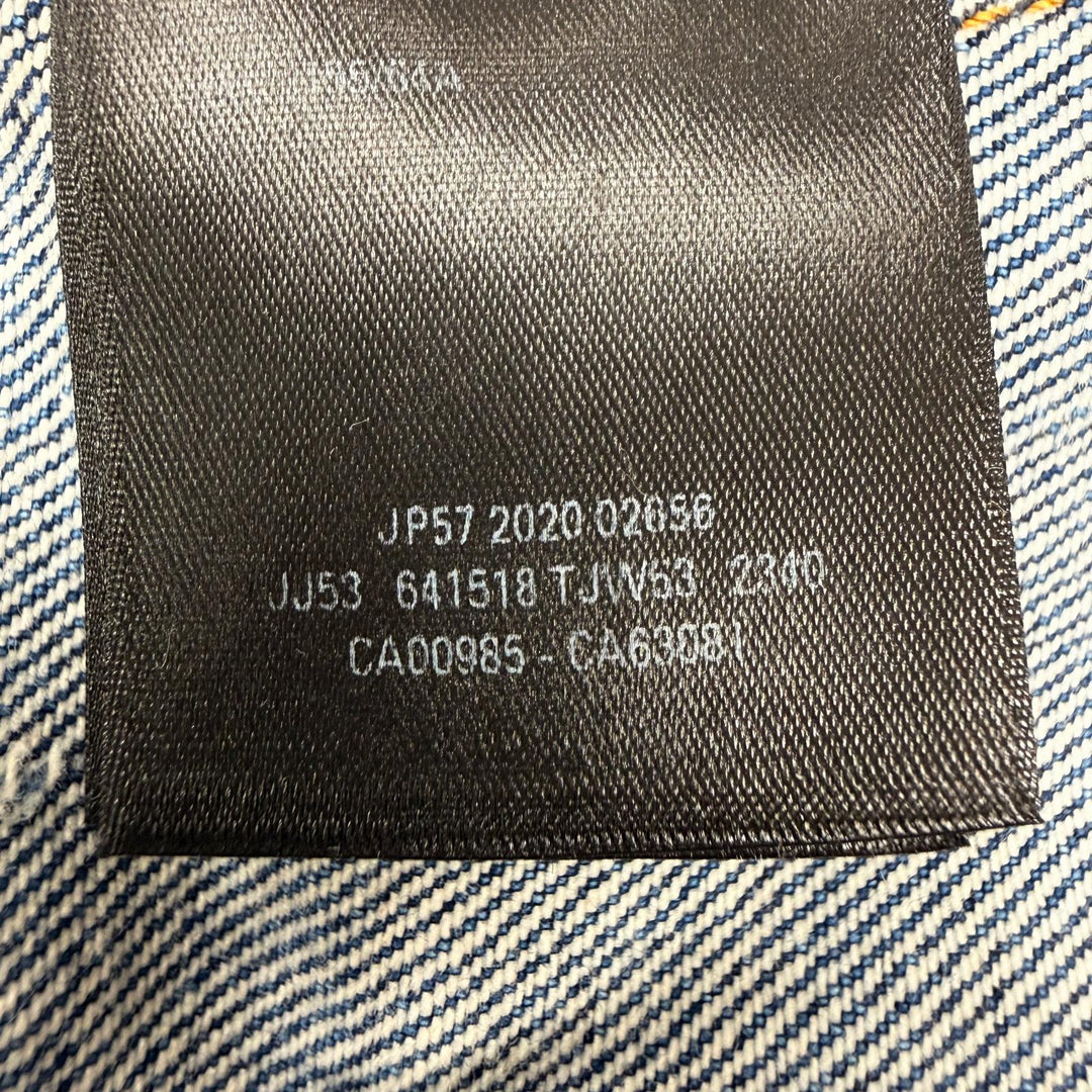 Great BALENCIAGA skirt Indigo cotton Women 34 641518