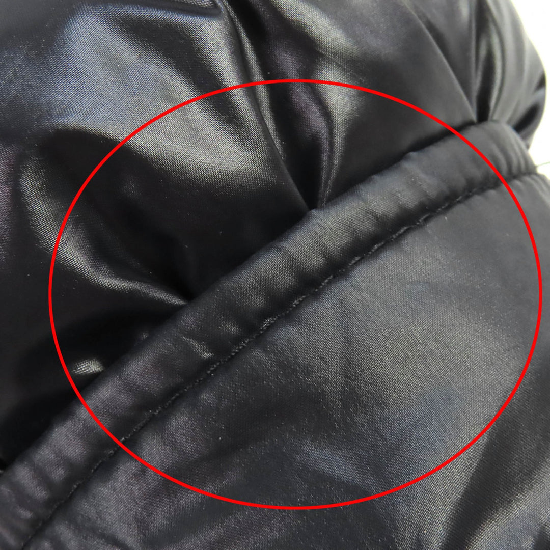 Excellent MONCLER Down jacket MAYA Logo patch, hooded, double zipper black 2