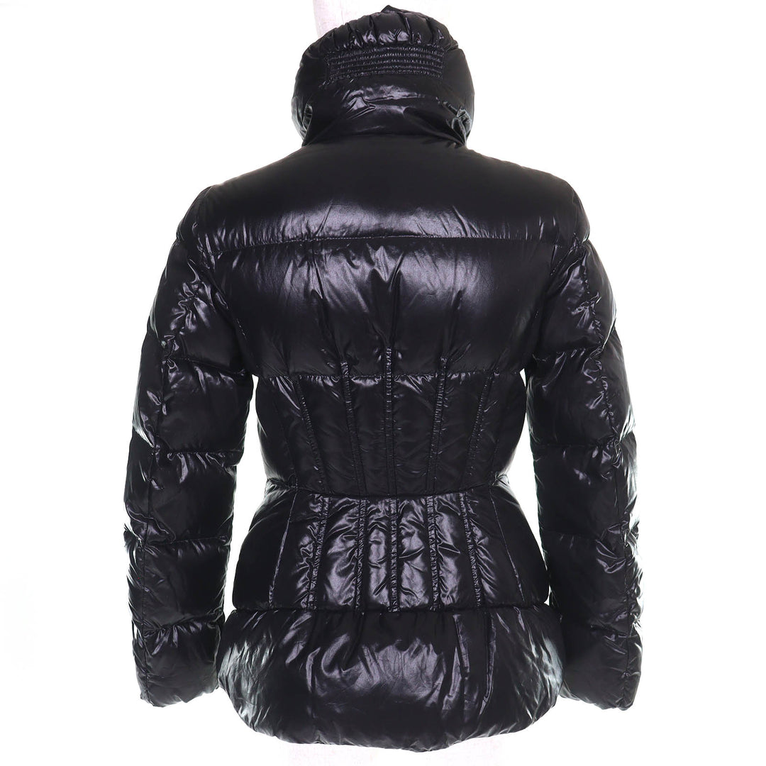Great MONCLER Down jacket JOUX Logo patch ZIP UP black Women 1 A20934636705