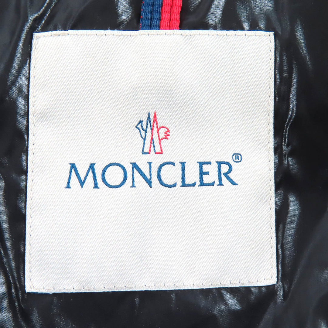 Great MONCLER Down jacket JOUX Logo patch ZIP UP black Women 1 A20934636705