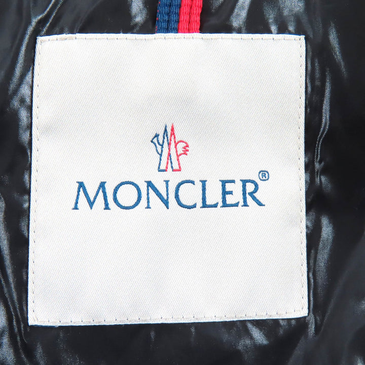 Great MONCLER Down jacket JOUX Logo patch ZIP UP black Women 1 A20934636705