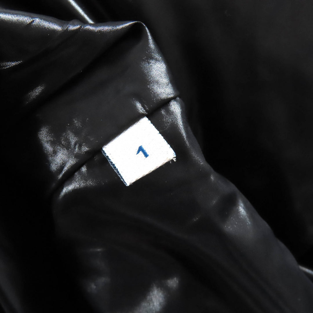 Great MONCLER Down jacket JOUX Logo patch ZIP UP black Women 1 A20934636705